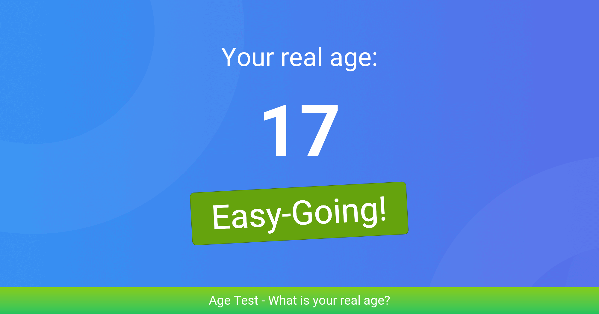 Age Test